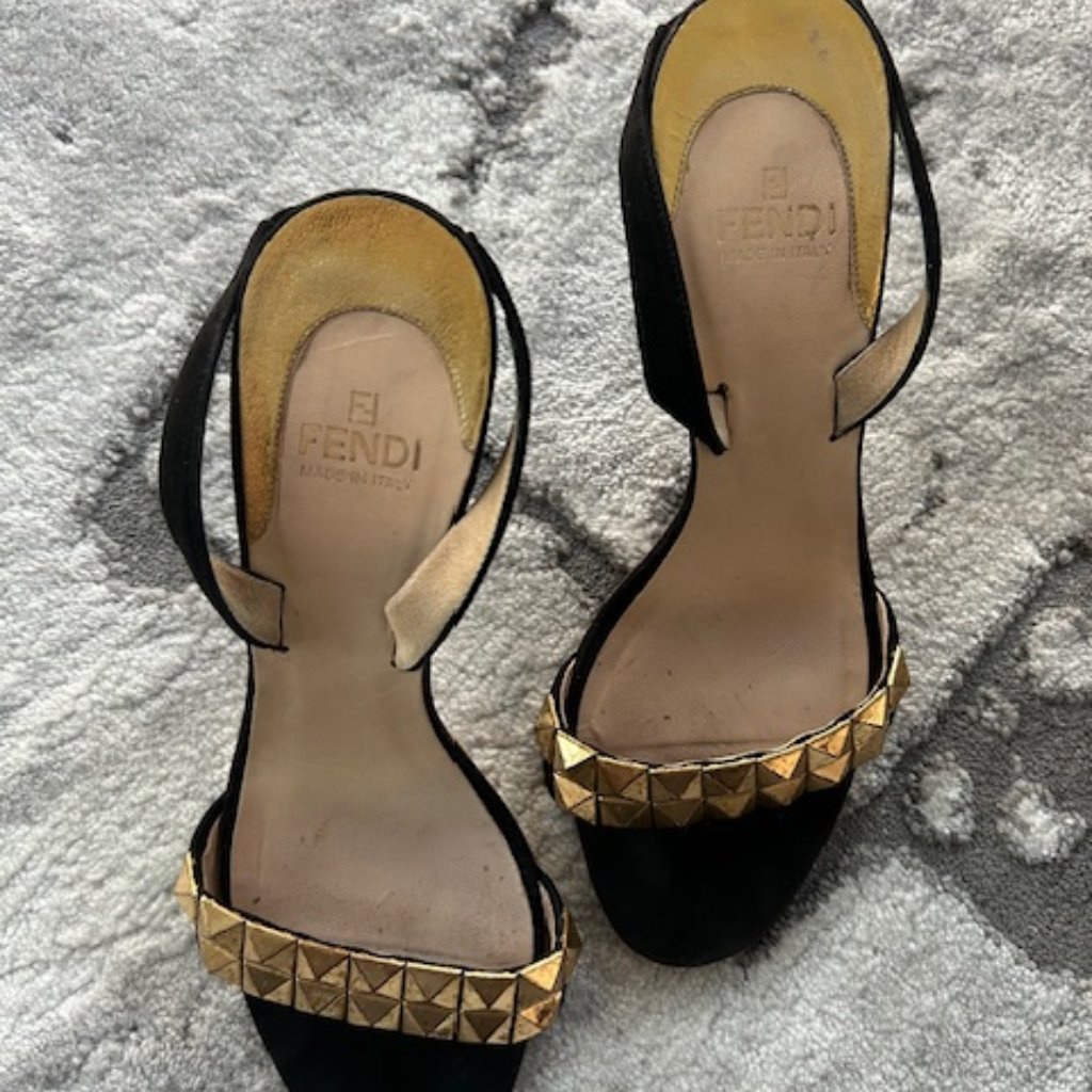 Black Fendi Heels